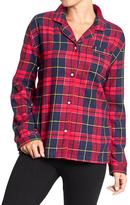 Thumbnail for your product : Old Navy Women's Printed Flannel PJ Tops