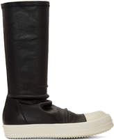 Thumbnail for your product : Rick Owens Black and White Sock Sneakers