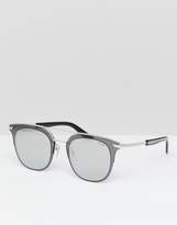 Thumbnail for your product : Police Square Sunglasses In Silver