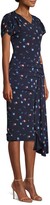 Thumbnail for your product : Jason Wu Collection Cascade Crepe Midi Dress