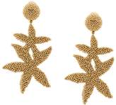Oscar de la Renta double starfish ear 