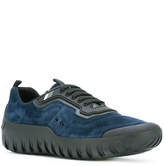 Thumbnail for your product : Prada bicolour contrast low-top sneakers