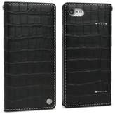 Thumbnail for your product : Wetherby NEW Croco leather iPhone 7 case in Pure Black / handmade by Design