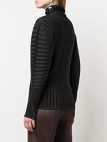 Thumbnail for your product : Pleats Please Issey Miyake High-neck technical pleated top