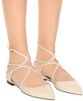 Thumbnail for your product : Jimmy Choo Lancer patent leather ballet flats