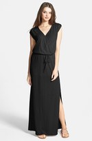 Thumbnail for your product : LAmade Faux Wrap Cotton & Modal Maxi Dress