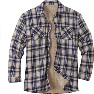 plaid thermal shirt