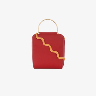 Roksanda red Besa box shoulder bag