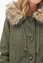 Thumbnail for your product : Forever 21 Faux Fur-Trimmed Parka
