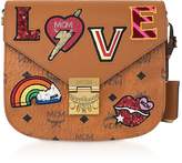 Thumbnail for your product : MCM Patricia Love Patch Small Shoulder Bag