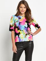 Thumbnail for your product : Love Label Boxy Print Top