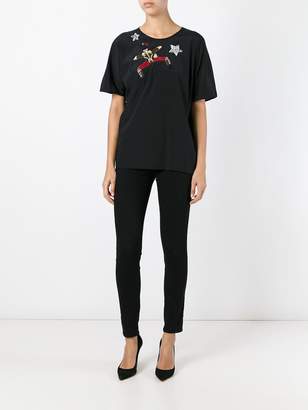 Dolce & Gabbana embroidered toy soldier T-shirt