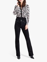 Thumbnail for your product : Damsel in a Dress Desi Zebra Cardigan, Black/White