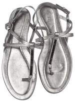 Thumbnail for your product : Tod's Leather Thong Sandals