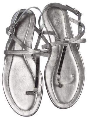 Tod's Leather Thong Sandals