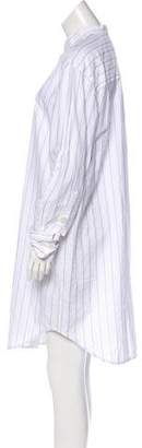 Acne Studios Stripe Button-Up Dress