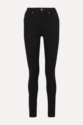 Veronica Beard Kate High-rise Skinny Jeans - Black