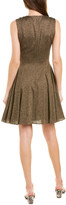 Thumbnail for your product : Theory Peplum Linen-Blend A-Line Dress