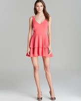 Thumbnail for your product : Jay Godfrey Dress - Brooks Sleeveless N Neck Cutout Back with Tiered Skirt