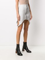Thumbnail for your product : Lourdes High-Waisted Zipped Mini Skirt