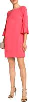 Thumbnail for your product : Badgley Mischka Pleated Crepe Mini Dress