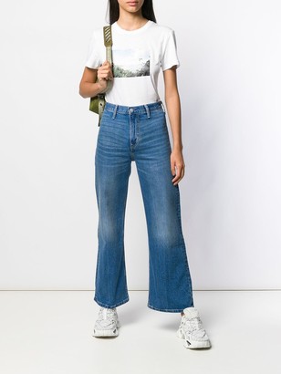 Calvin Klein Jeans High Rise Flared Jeans