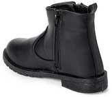 Thumbnail for your product : yokids (Kids Girls) Black Sydney Side-Zip Booties