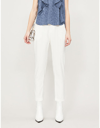 Zadig & Voltaire Panda tapered-leg crepe trousers