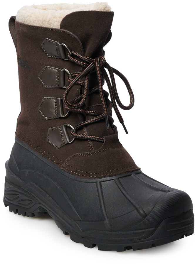 totes men's waterproof winter boots