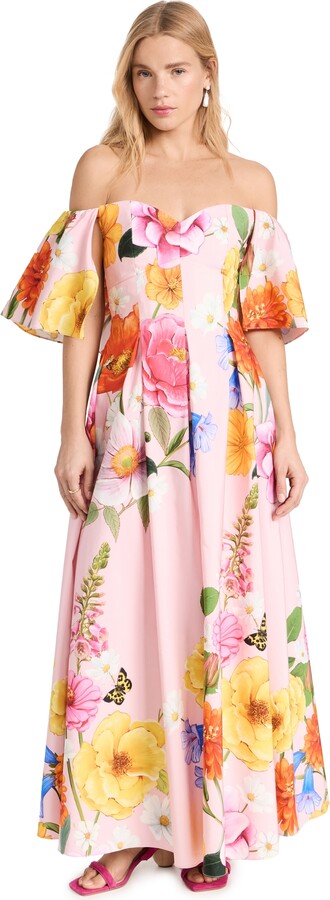 Borgo de Nor Gracie Taffeta Dress