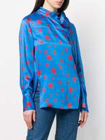 Thumbnail for your product : Kenzo Roses pussybow blouse