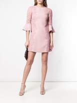 Thumbnail for your product : Valentino lace trim mini dress