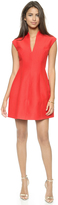 Thumbnail for your product : Halston Cap Sleeve Structure Dress