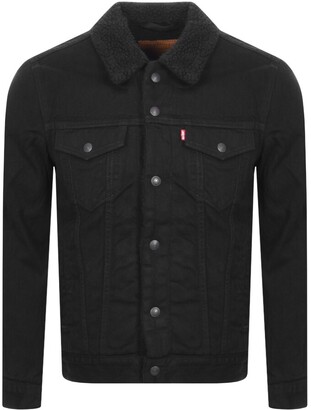 black levis denim jacket