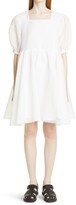 Thumbnail for your product : Merlette New York Eemnes Puff Sleeve Cloqué Babydoll Dress