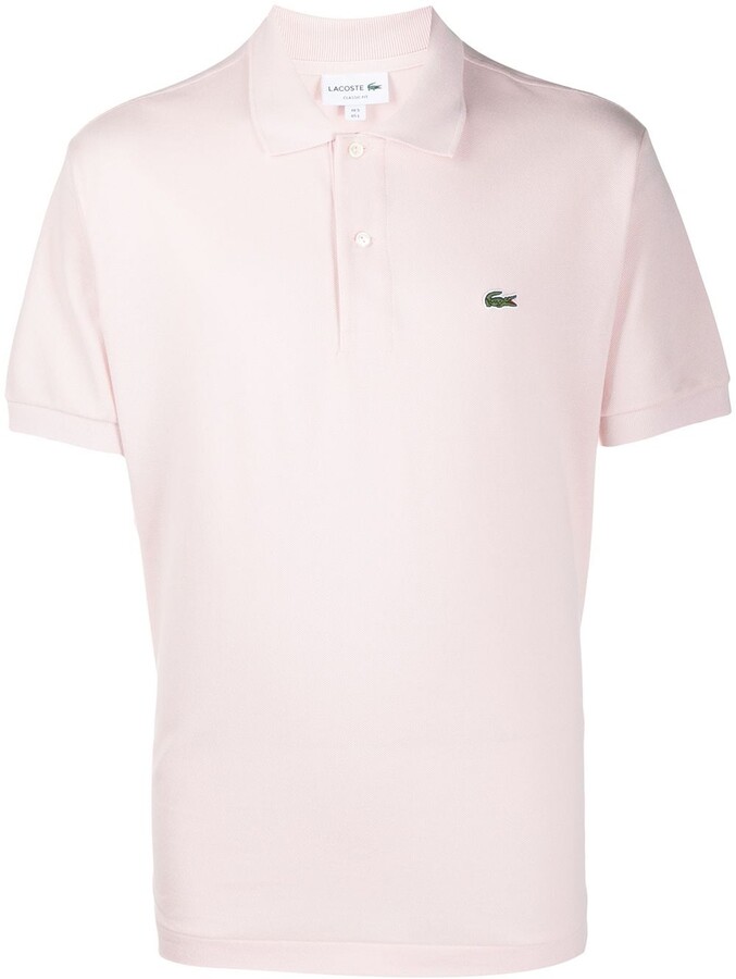 Lacoste Pink Polo Shirt | Shop the 