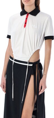 fila ruched top