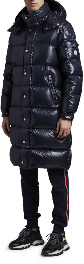 moncler long coat men