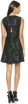 Thumbnail for your product : Rebecca Taylor Floral Raffia Dress