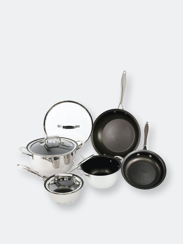 Wolfgang Puck Home Wolfgang Puck 9Piece Stainless Steel Cookware Set