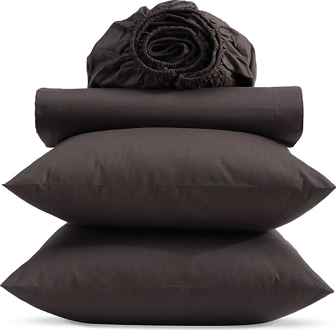 Vera Wang Solid Cool Comfort 4 Piece Sheet Set, King