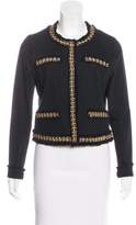 Thumbnail for your product : MICHAEL Michael Kors Denim Embellished Jacket