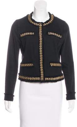 MICHAEL Michael Kors Denim Embellished Jacket