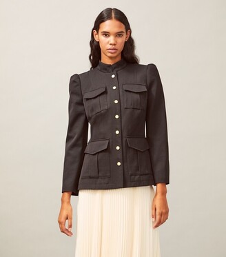 Tory Burch Wool Sargent Pepper Jacket