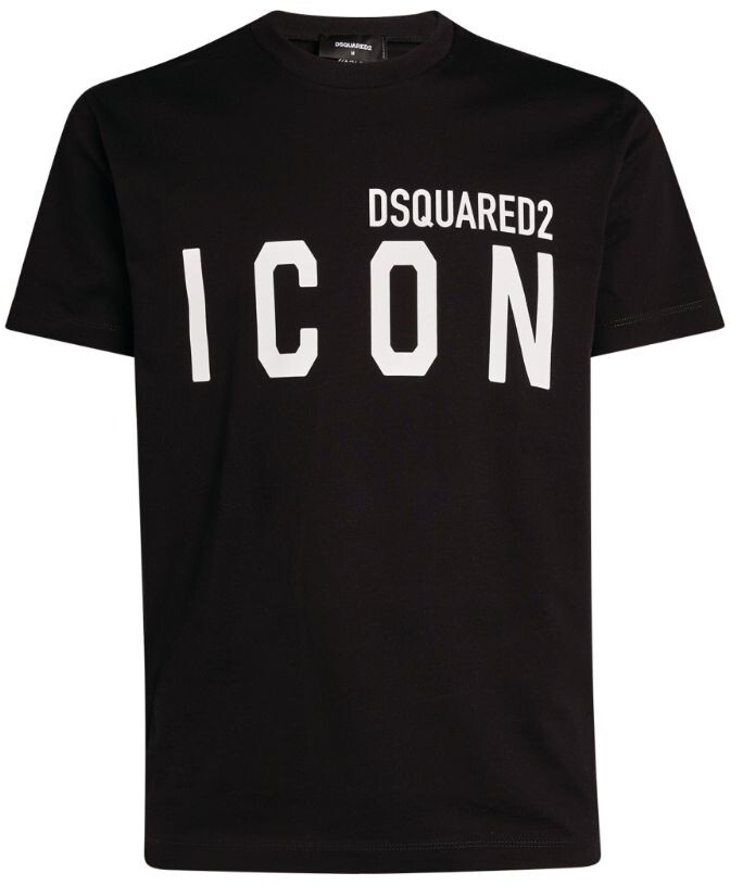 black and blue dsquared t shirt