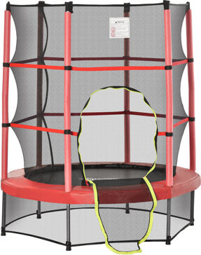 Ceballos Outsunny F5FT Kids Trampoline With Enclosure Net