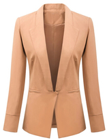 Thumbnail for your product : Lapel Single Breasted Slim Blazer