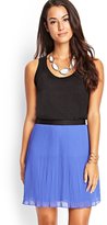 Thumbnail for your product : Forever 21 Contemporary Accordion Pleated Twirly Skirt
