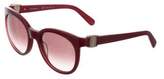 Thumbnail for your product : Ferragamo Oversize Round Sunglasses Red Oversize Round Sunglasses