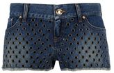 Thumbnail for your product : RED Valentino Grommet denim shorts